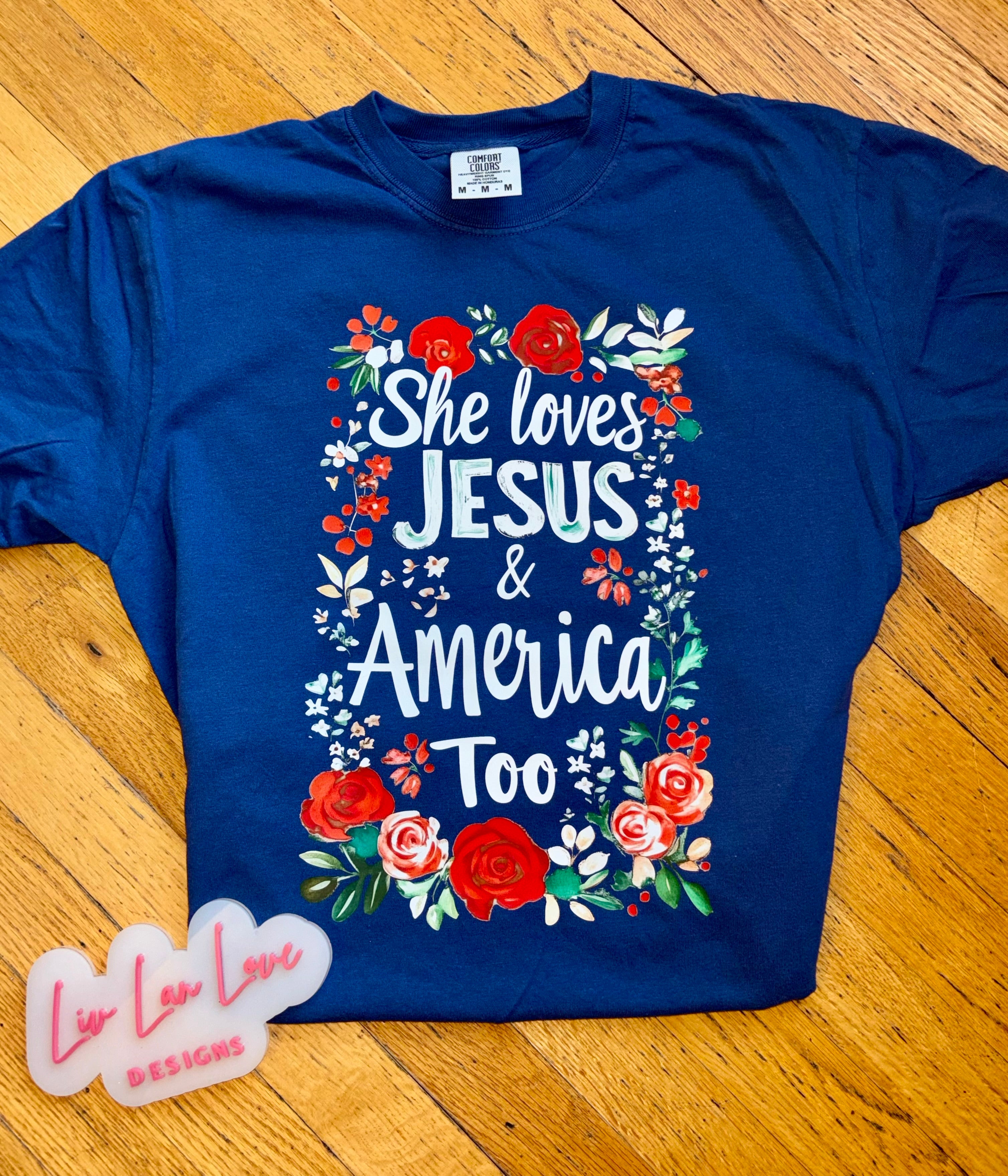 She loves Jesus and America too!