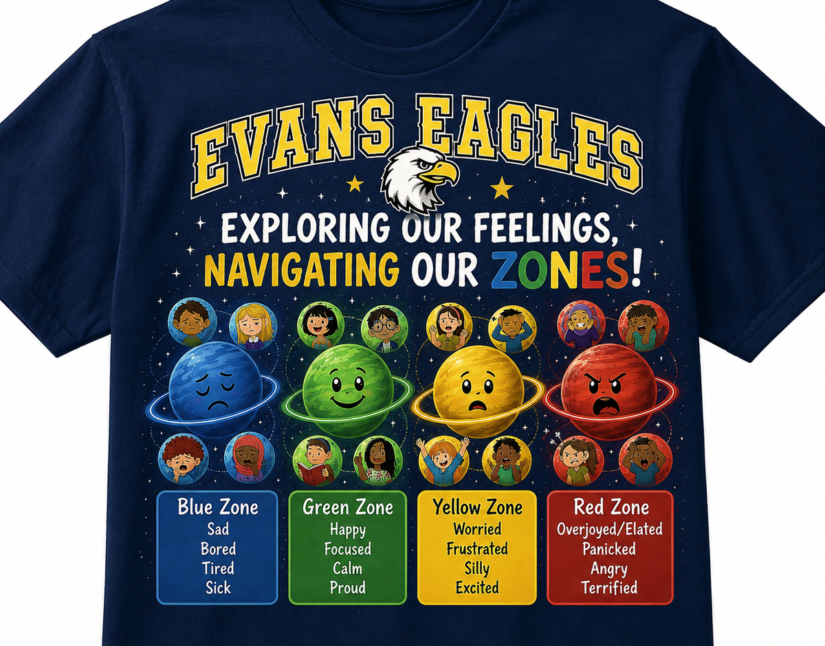 Evans Eagles Adult Tees