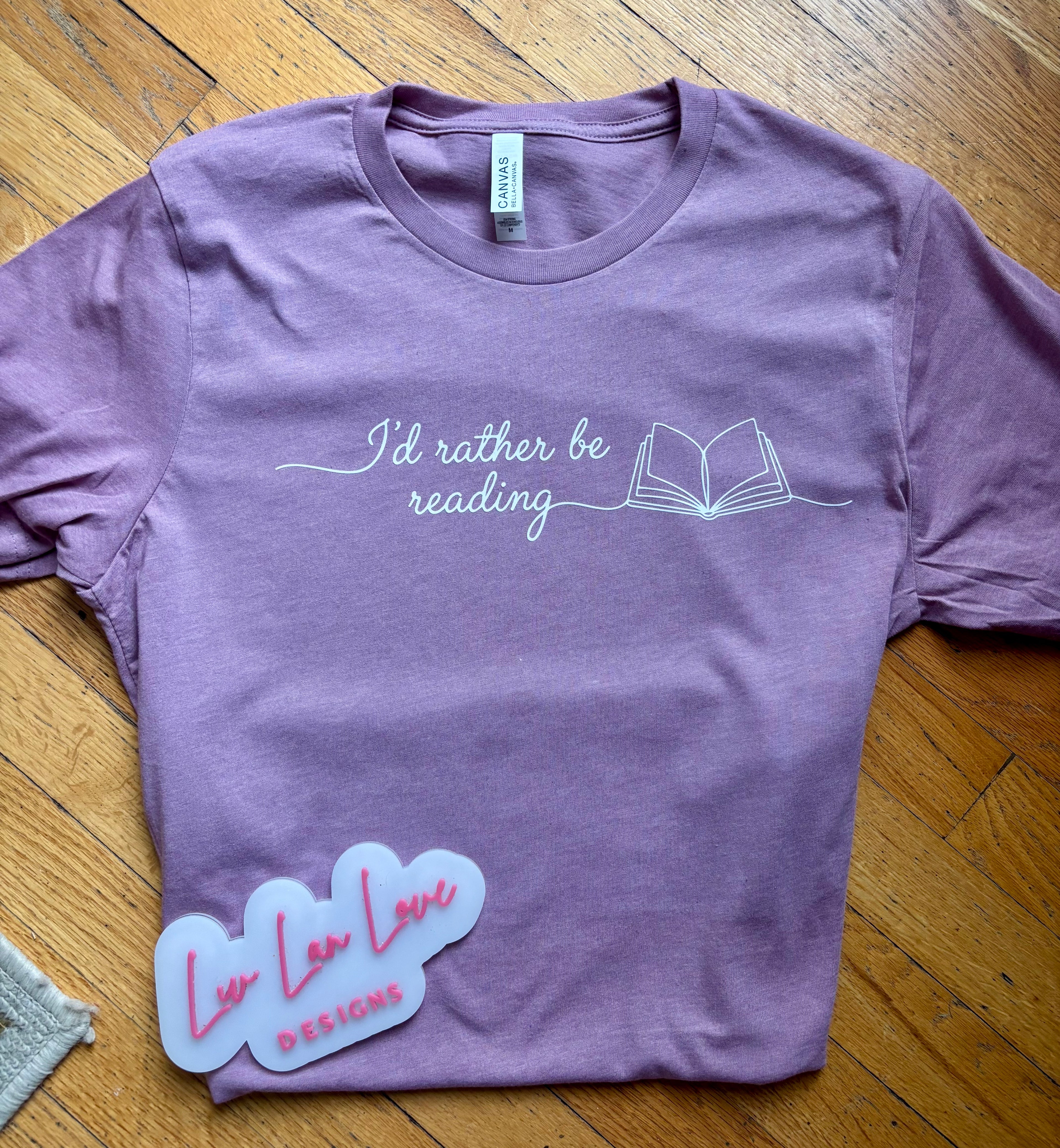 I’d rather be reading Tee