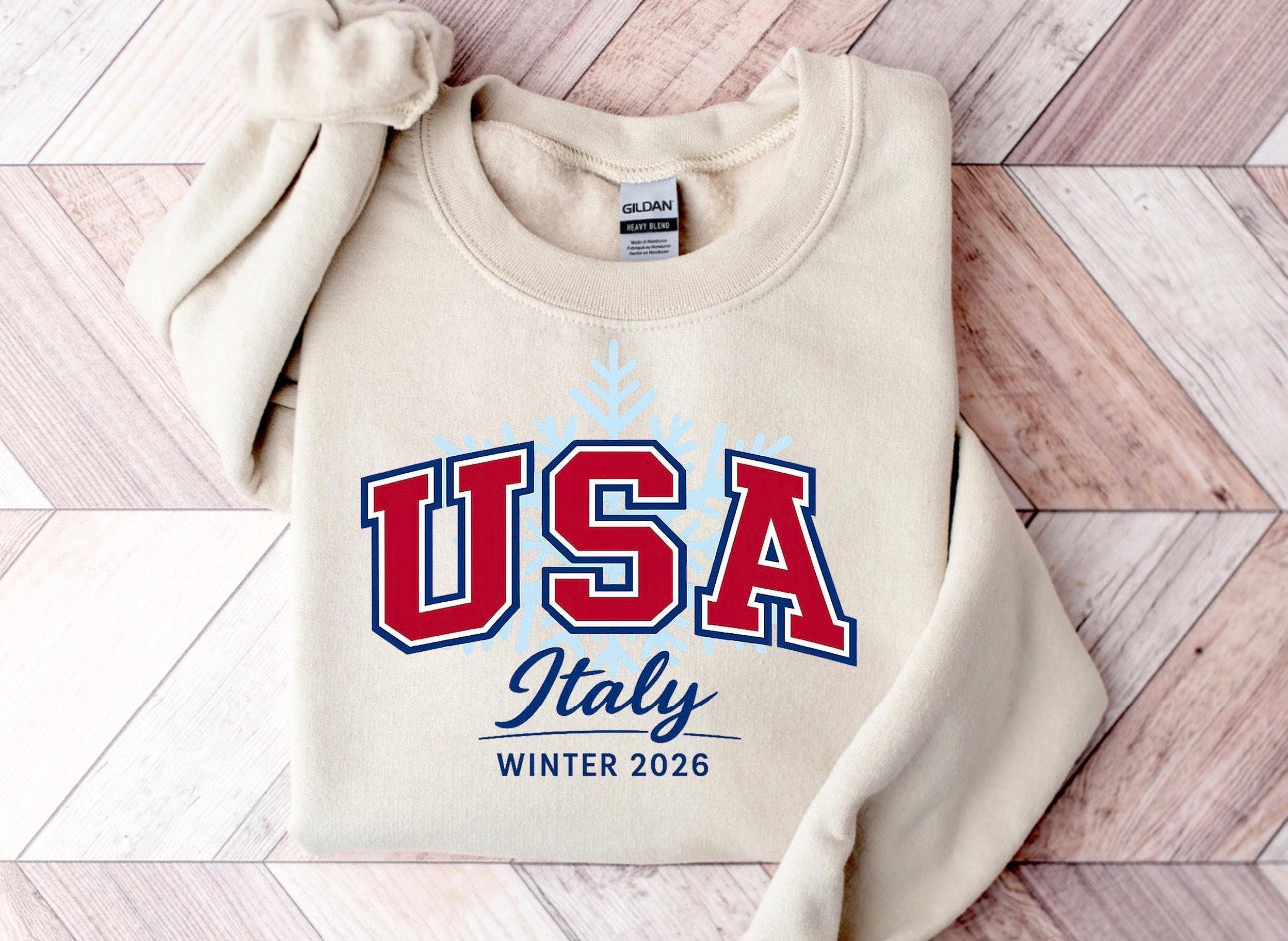 Classic USA Olympic crewneck