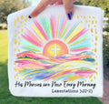 His mercies are new every morning Bella canvas tee