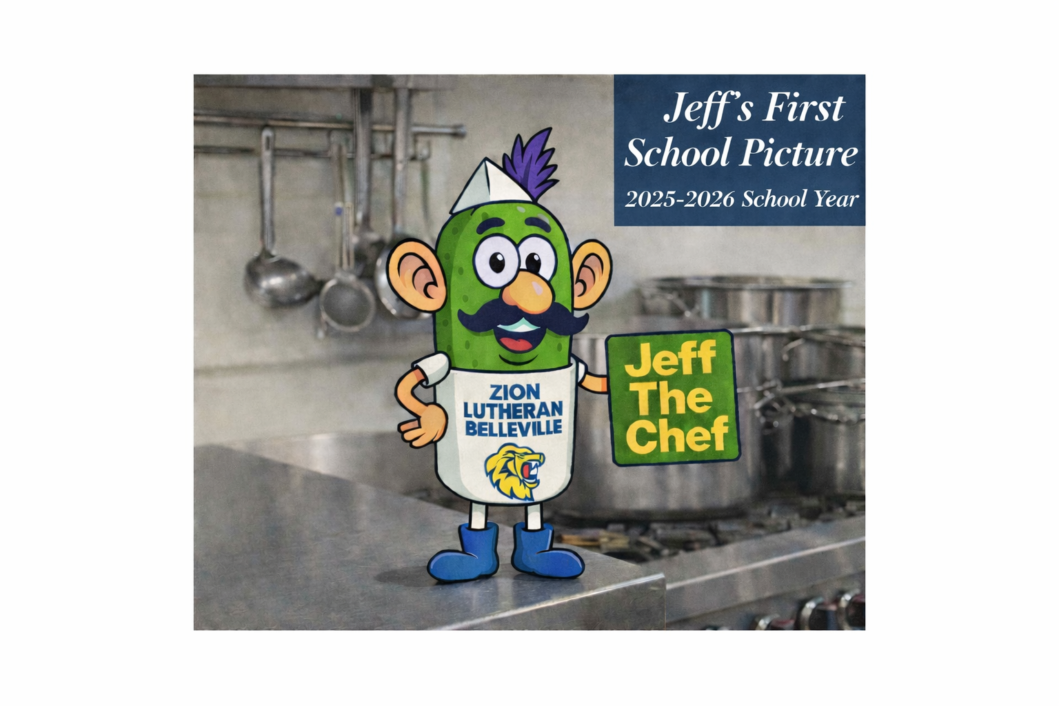 Jeff the Chef Youth Size Tee